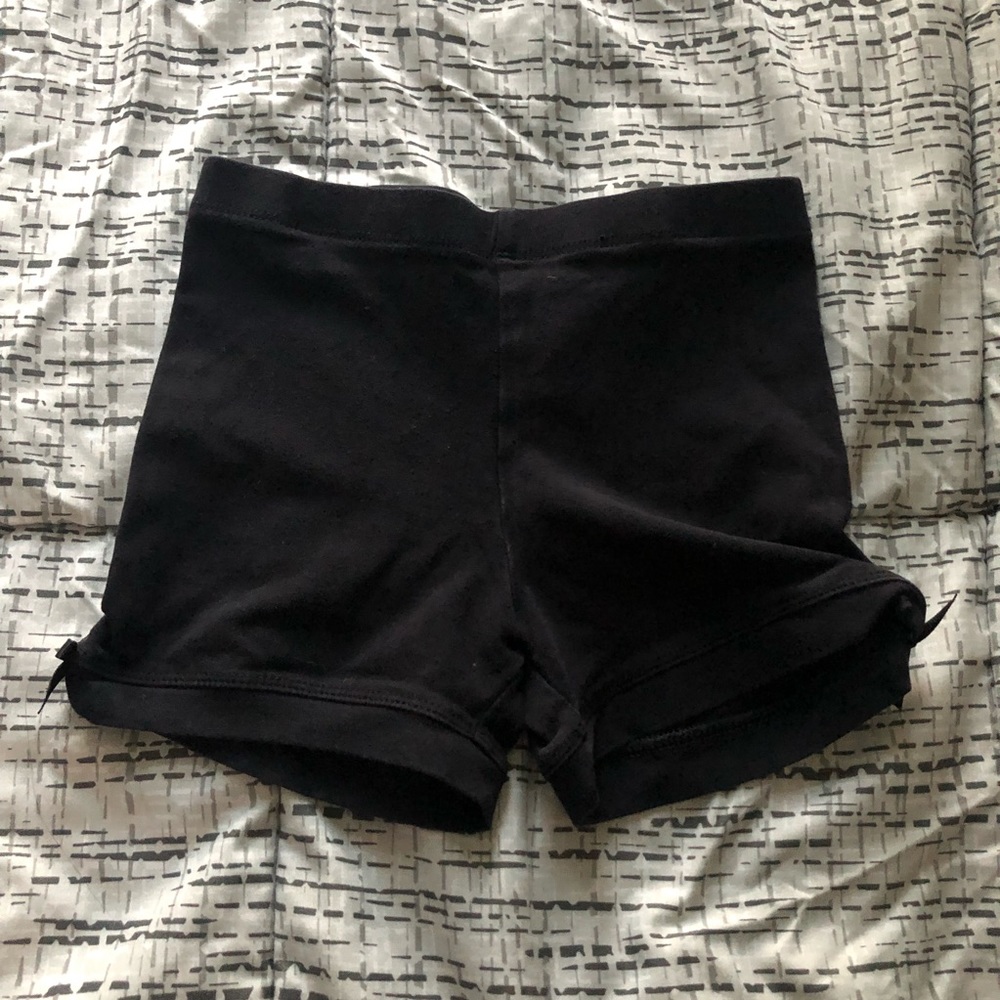 Black shorts size S/P (5/6)